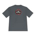 Human Spirit Fitness Moisture-Wicking Tee — "Raw Spirit Pure Power" Athletic Shirt