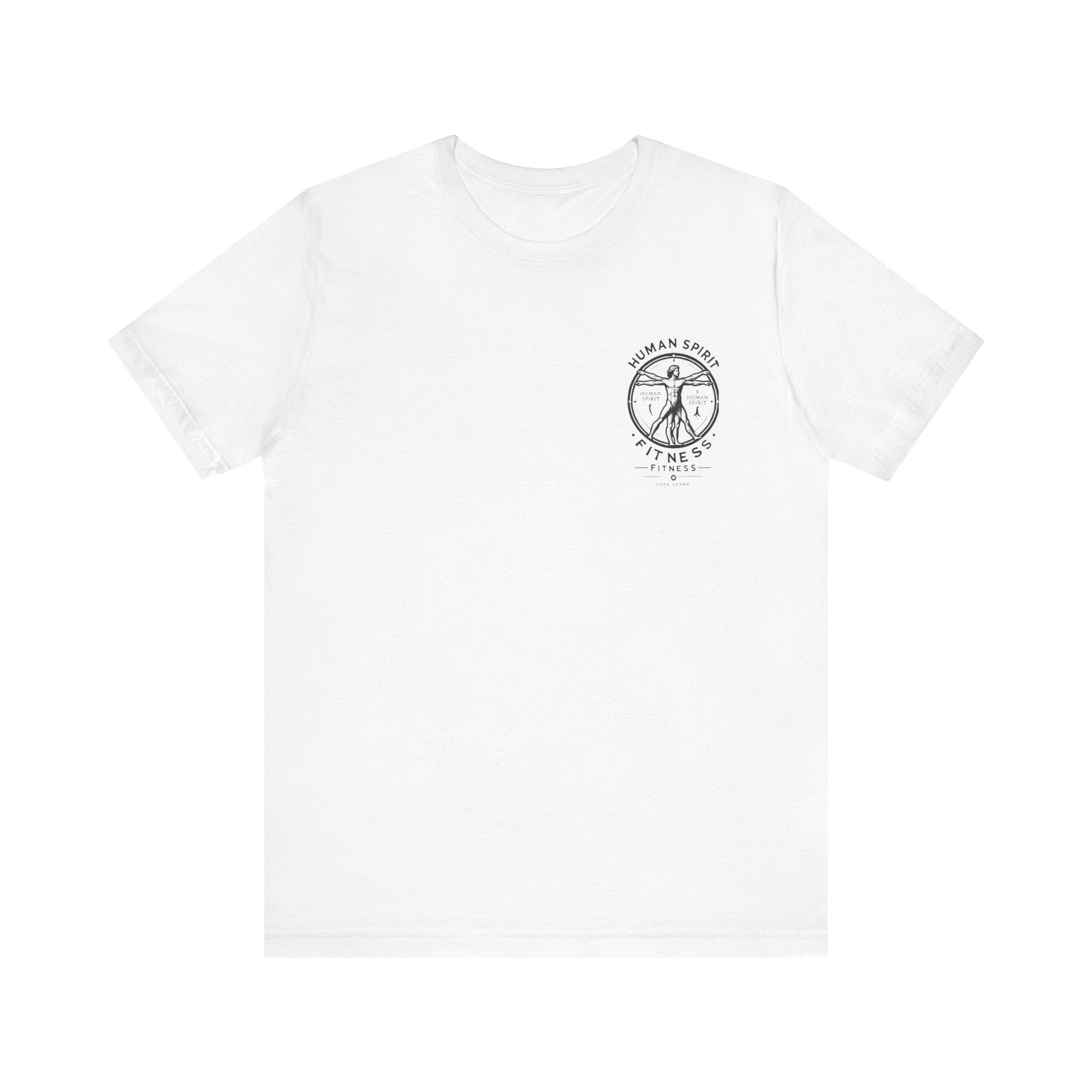 Unisex Fitness Graphic Tee - Human Spirit Design