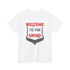 Welcome to the Grind Fitness Tee — Human Spirit Fitness Gym Shirt