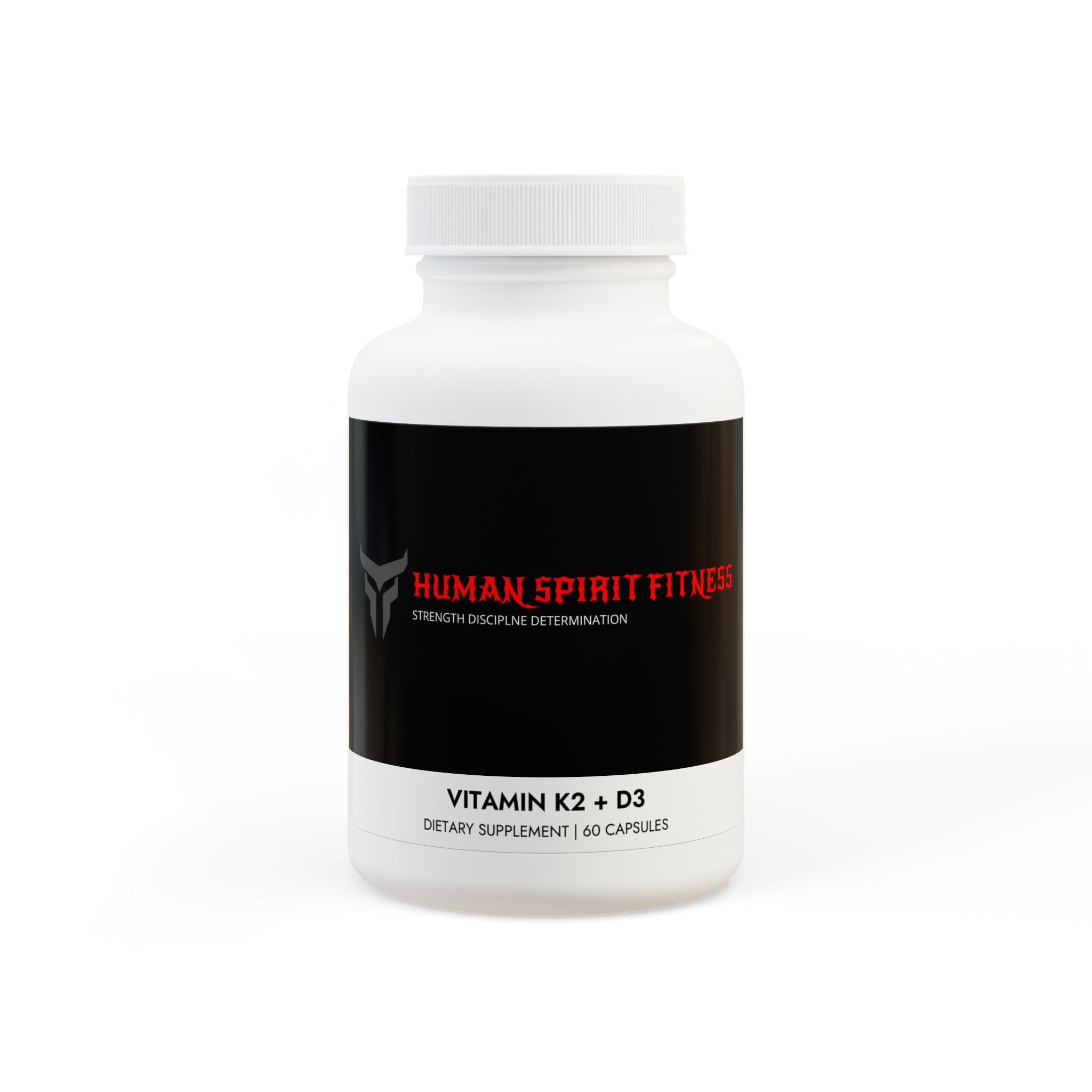 Vitamin K2 + D3 Supplement (60 Capsules)