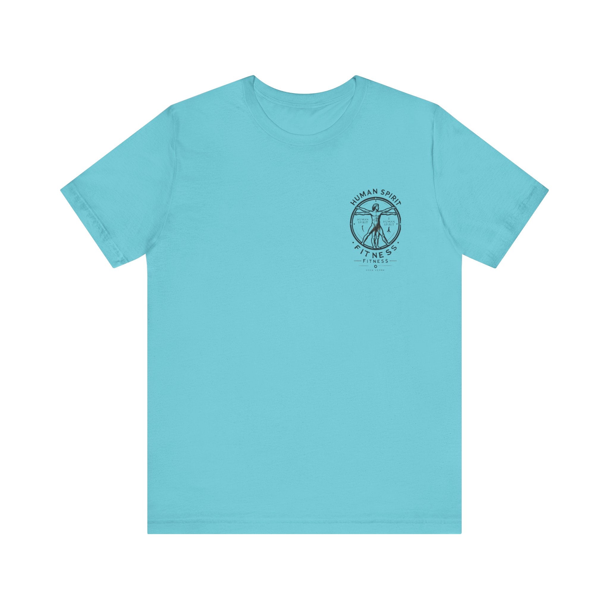 Unisex Fitness Graphic Tee - Human Spirit Design