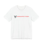 Fitness T-Shirt — "Human Spirit Fitness" Tee with "The Power of The Human Spirit" Back Design