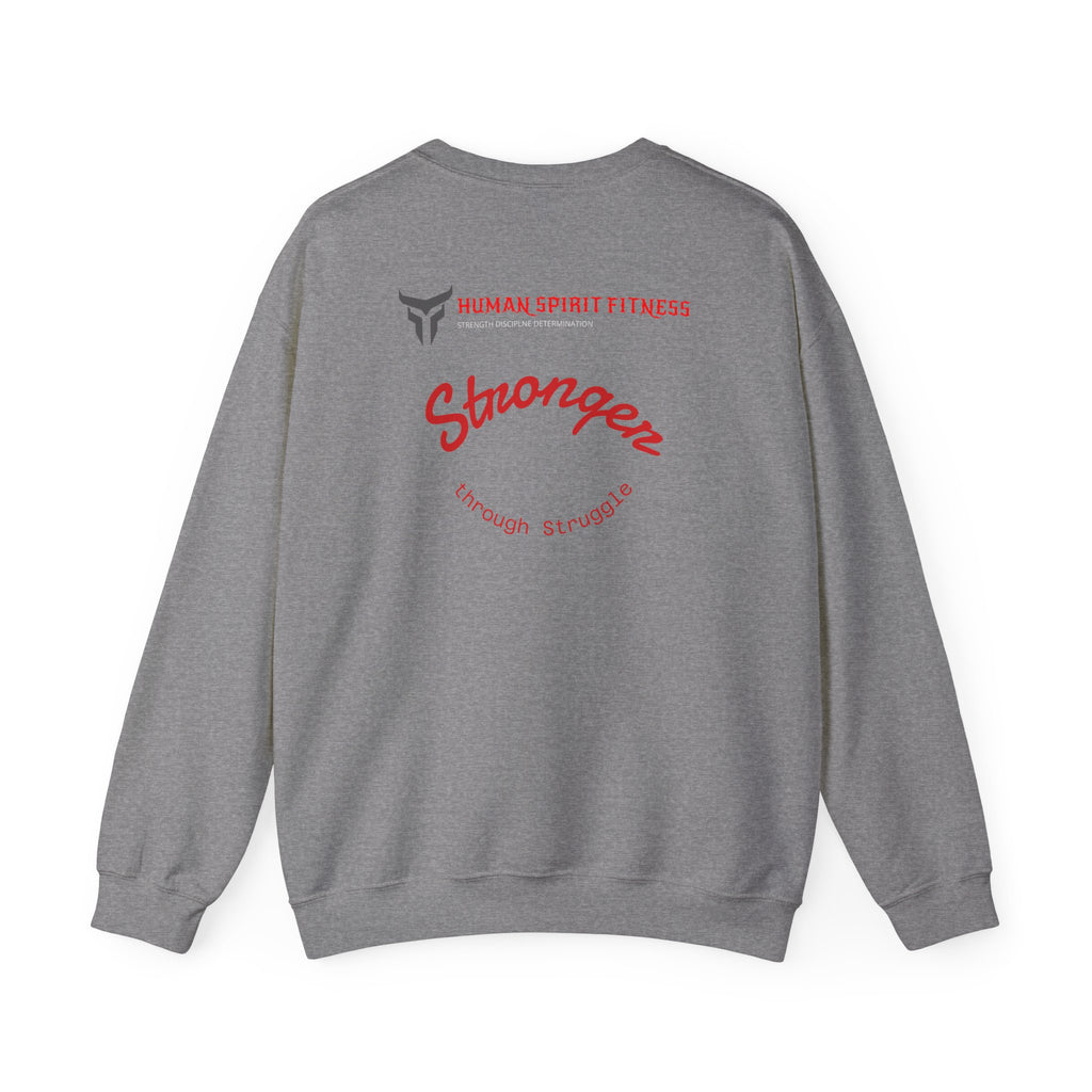 Human Spirit Fitness 'Stronger' Crewneck Sweatshirt