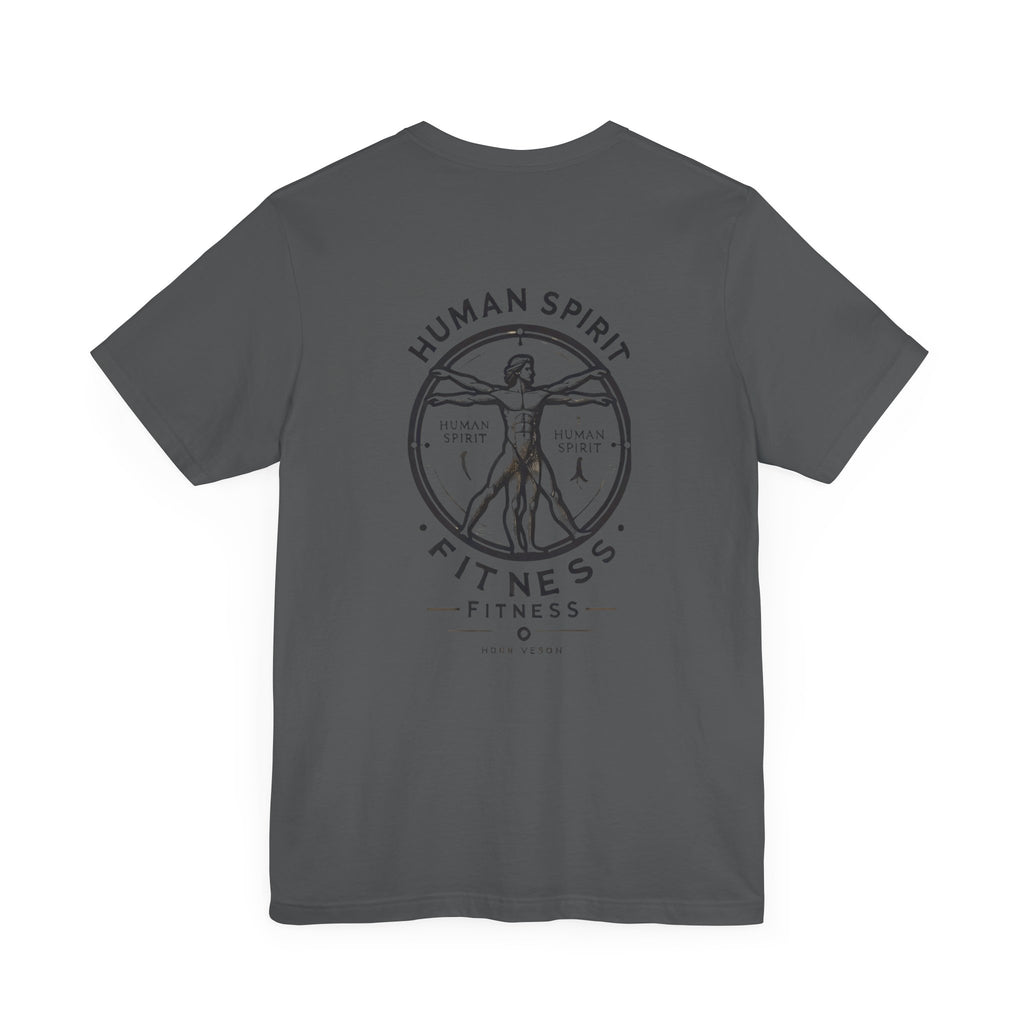 Unisex Fitness Graphic Tee - Human Spirit Design