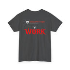 Workout T‑Shirt — 'Work' Spartan Spirit Fitness Gym Tee