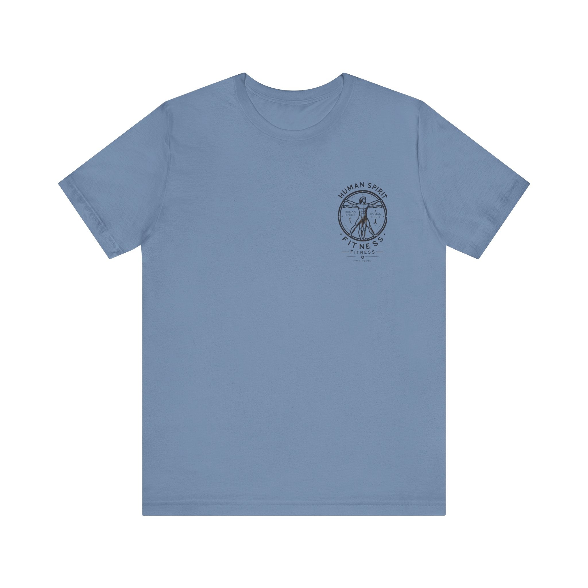 Unisex Fitness Graphic Tee - Human Spirit Design