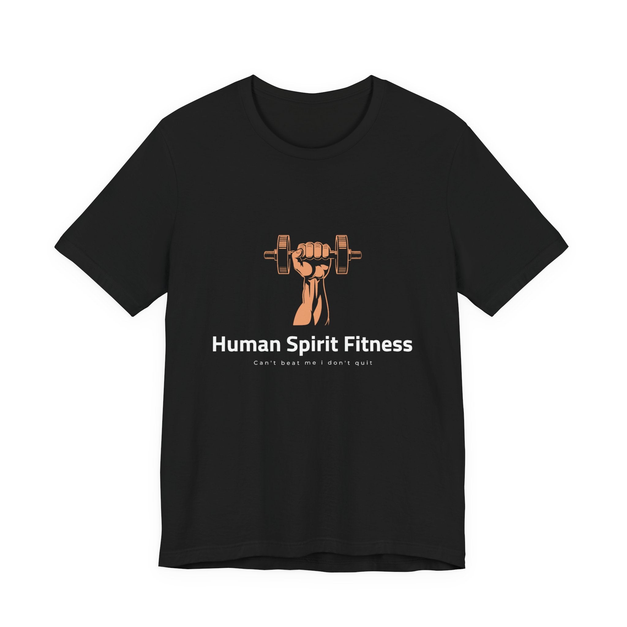 Human Spirit Fitness Unisex Tee - Body Mind Spirit Empowerment Shirt