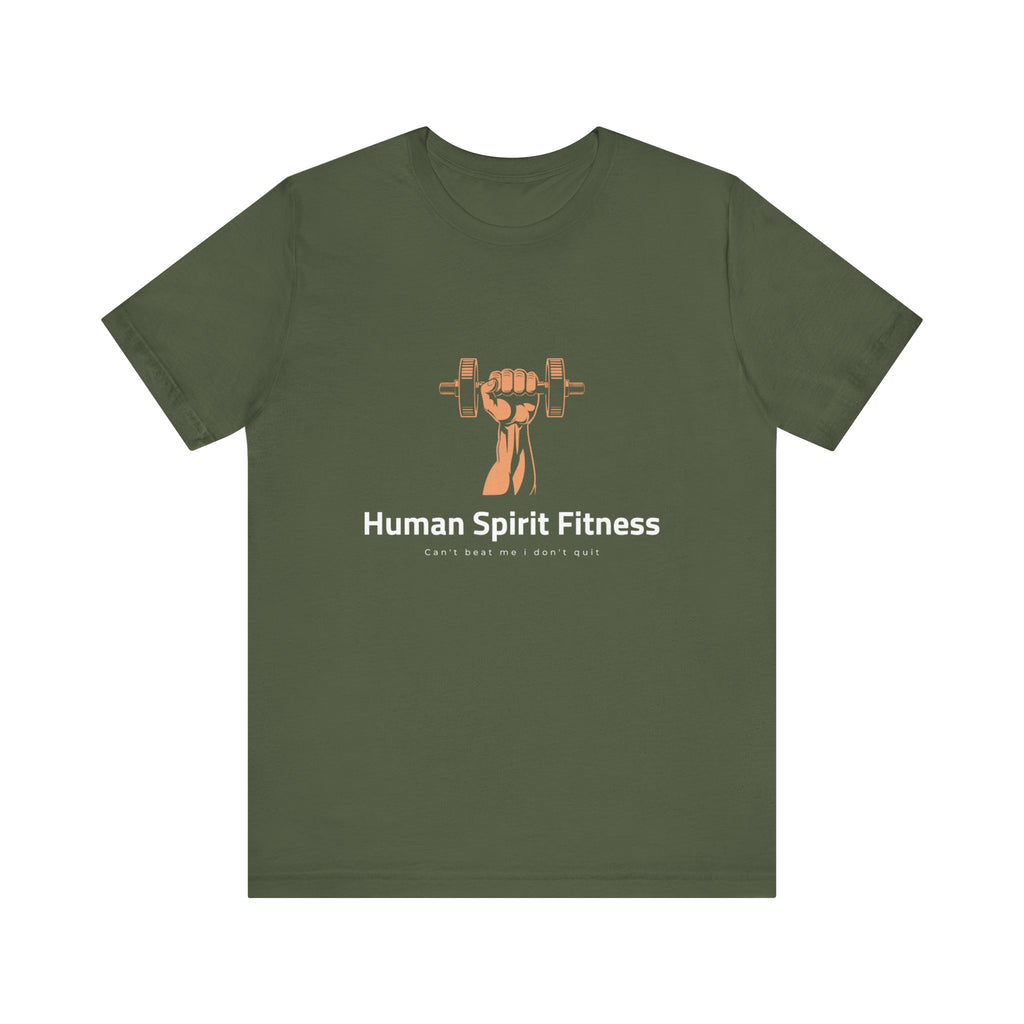 Human Spirit Fitness Unisex Tee - Body Mind Spirit Empowerment Shirt