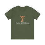 Human Spirit Fitness Unisex Tee - Body Mind Spirit Empowerment Shirt