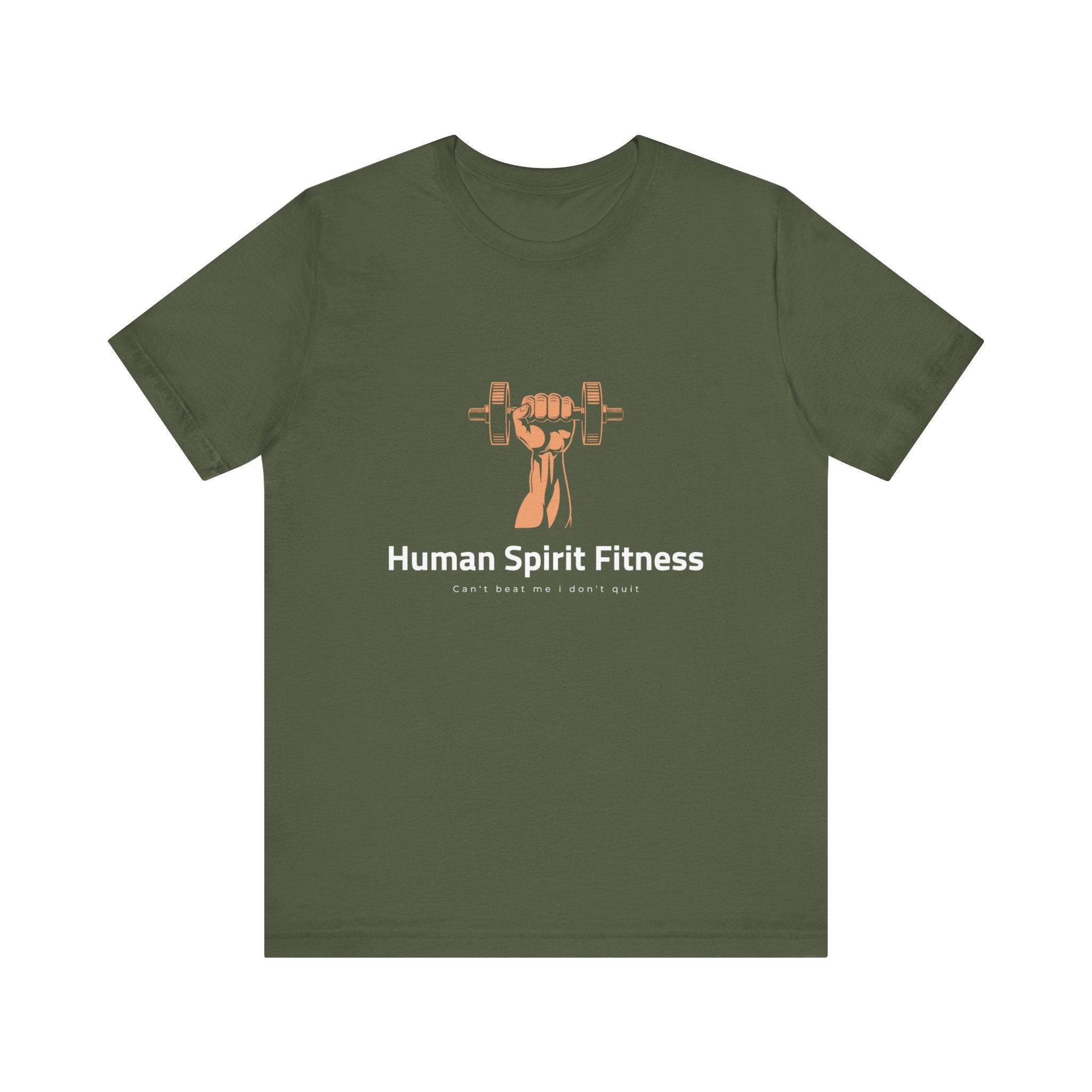 Human Spirit Fitness Unisex Tee - Body Mind Spirit Empowerment Shirt