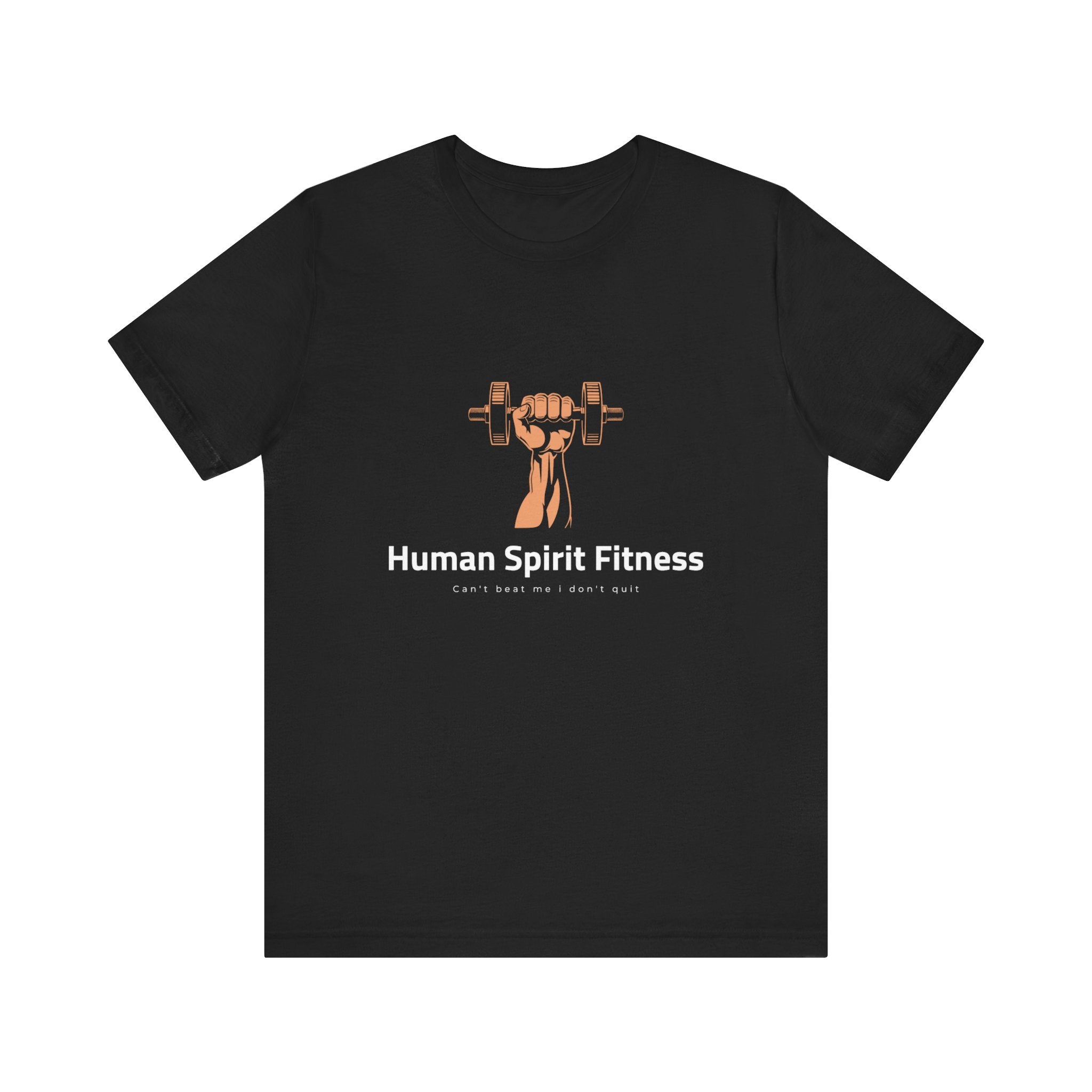 Human Spirit Fitness Unisex Tee - Body Mind Spirit Empowerment Shirt