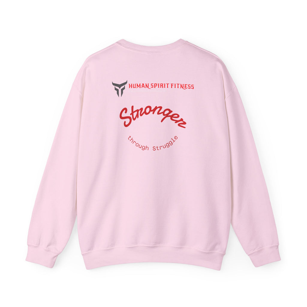 Human Spirit Fitness 'Stronger' Crewneck Sweatshirt