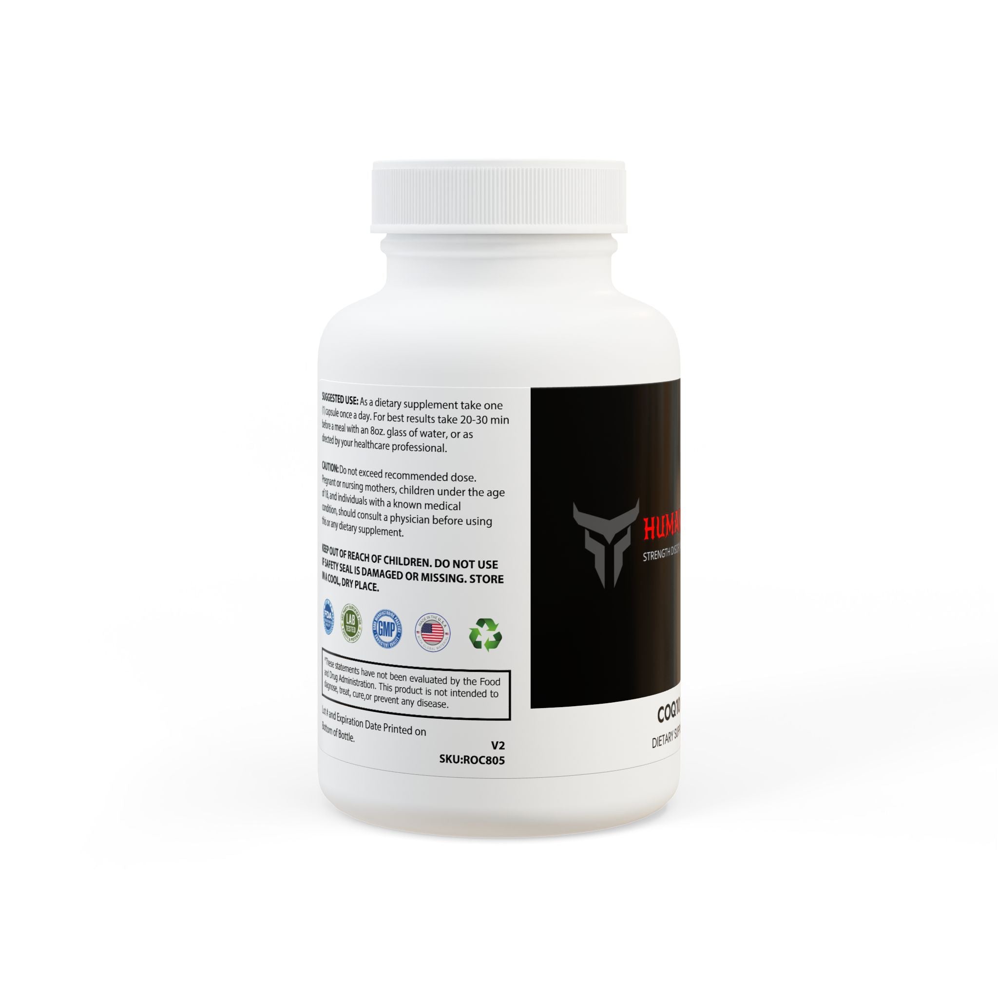 CoQ10 (Ubiquinone) Supplement (30 Capsules)
