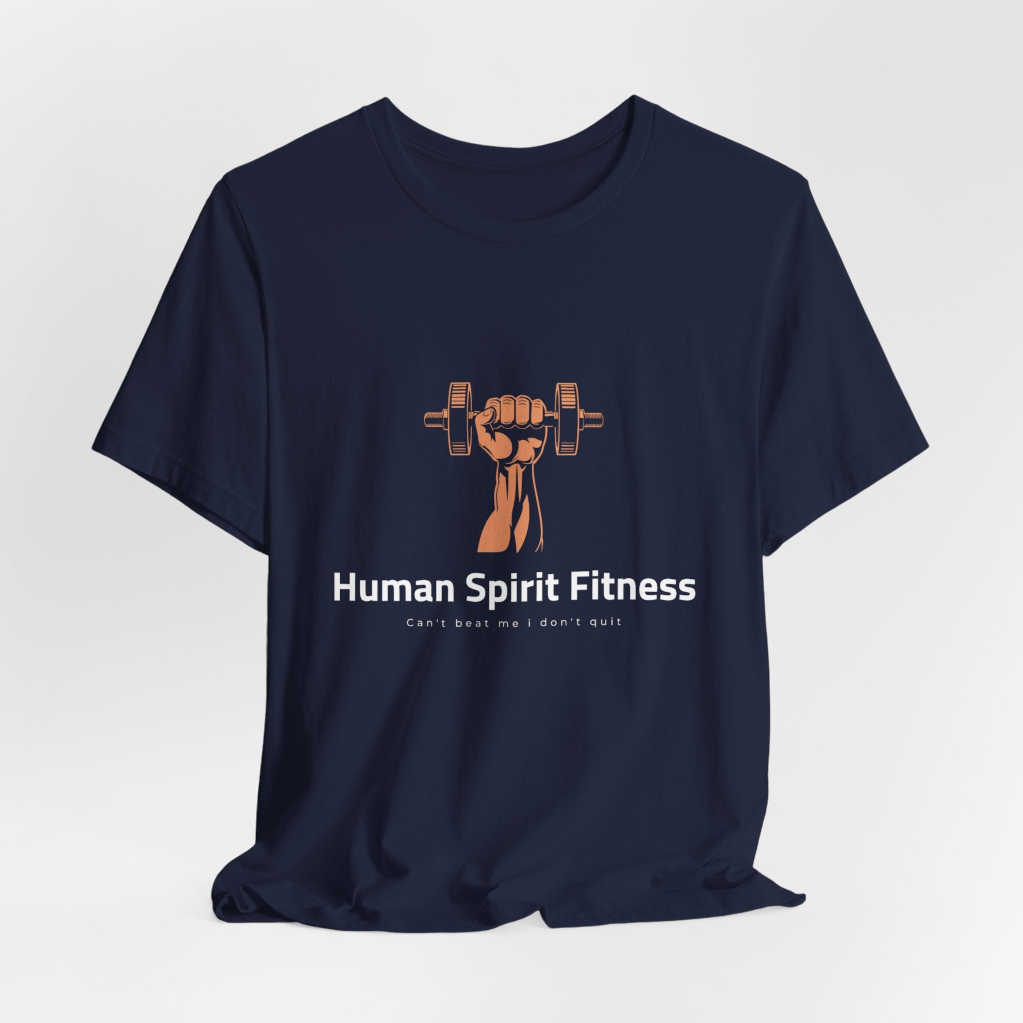 Human Spirit Fitness Unisex Tee - Body Mind Spirit Empowerment Shirt