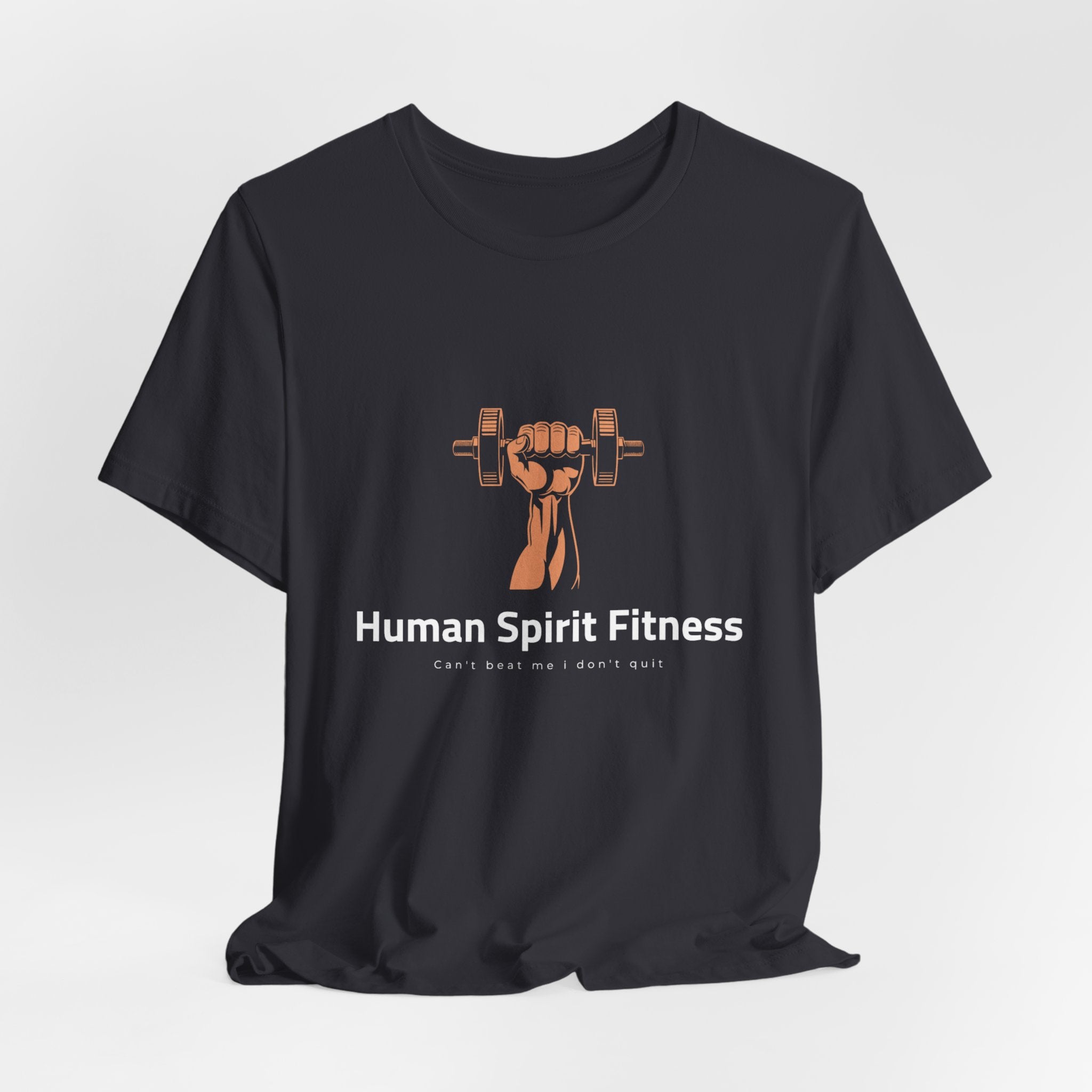 Human Spirit Fitness Unisex Tee - Body Mind Spirit Empowerment Shirt
