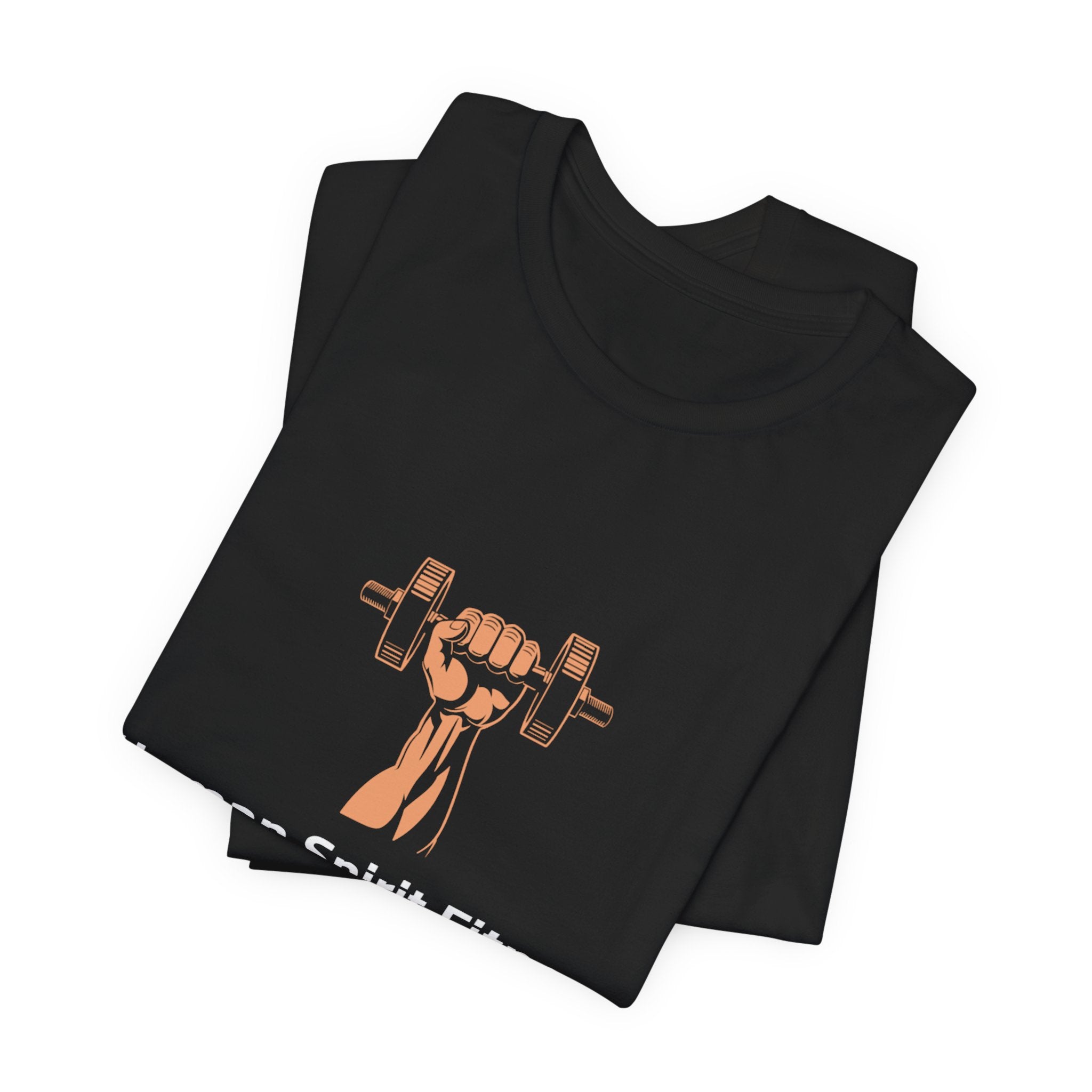 Human Spirit Fitness Unisex Tee - Body Mind Spirit Empowerment Shirt