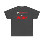 Workout T‑Shirt — 'Work' Spartan Spirit Fitness Gym Tee