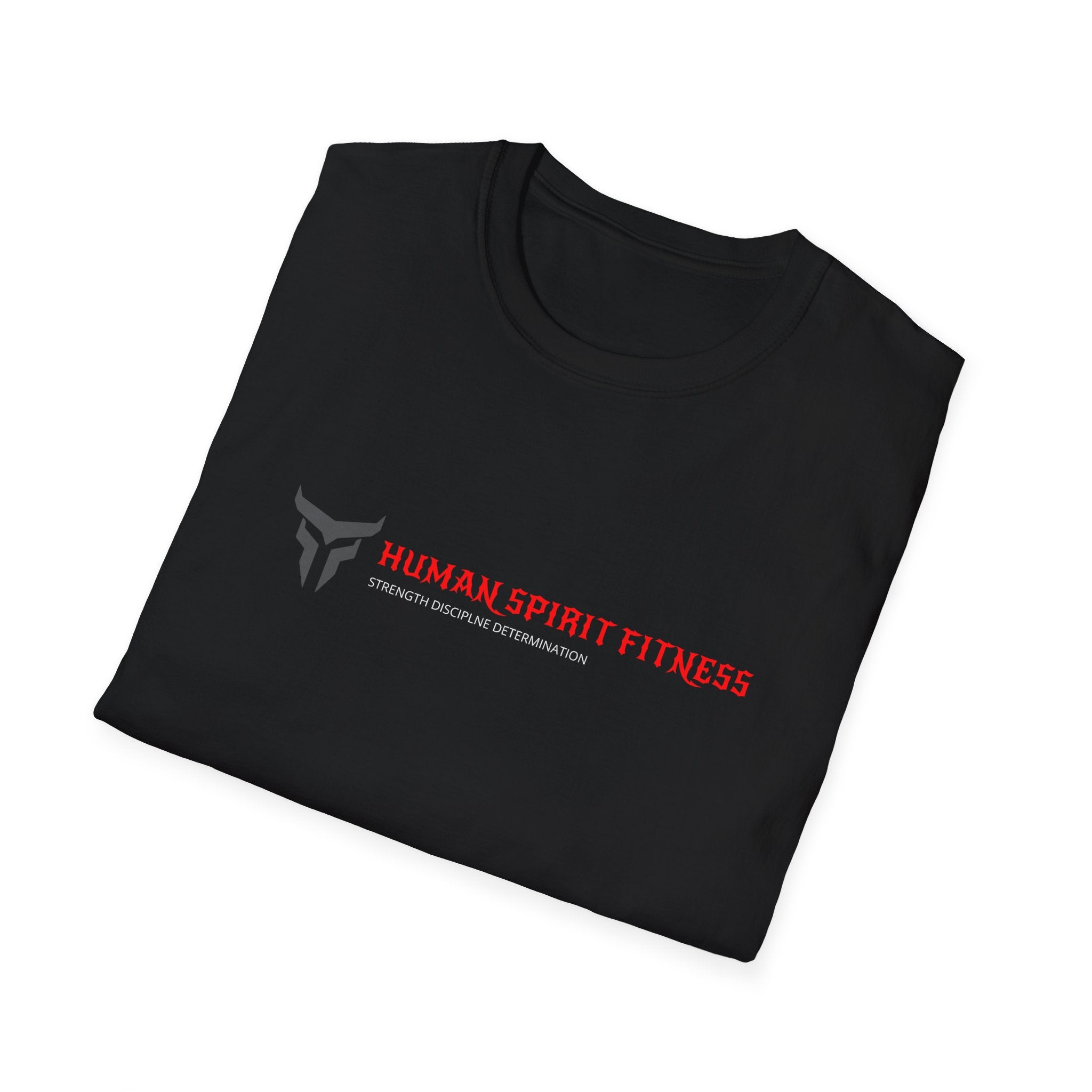 Human Spirit Fitness Tee – Motivational Gym Shirt