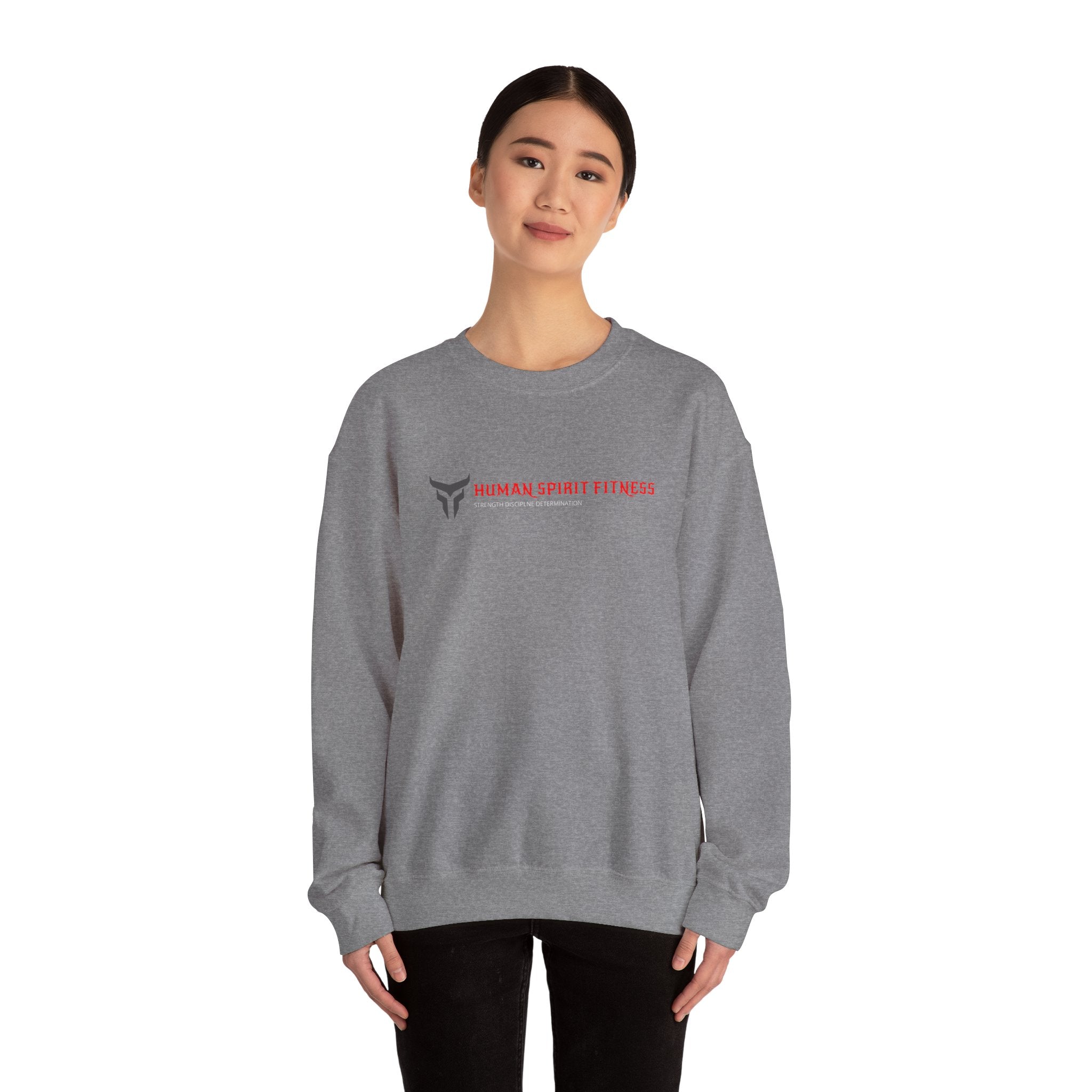Human Spirit Fitness 'Stronger' Crewneck Sweatshirt
