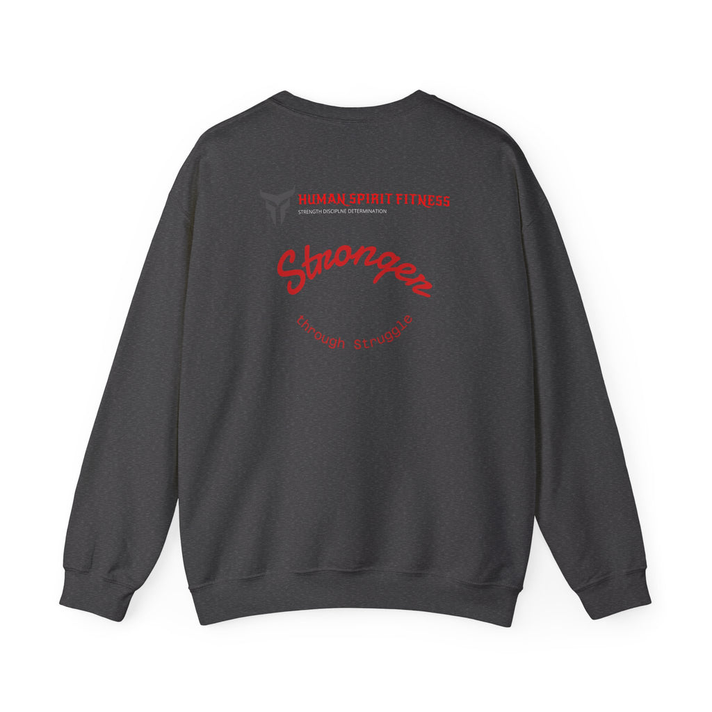 Human Spirit Fitness 'Stronger' Crewneck Sweatshirt