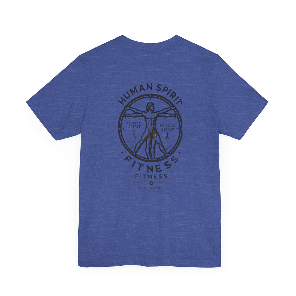 Unisex Fitness Graphic Tee - Human Spirit Design