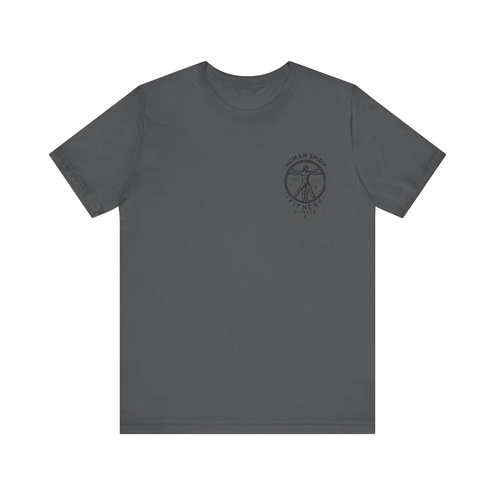Unisex Fitness Graphic Tee - Human Spirit Design