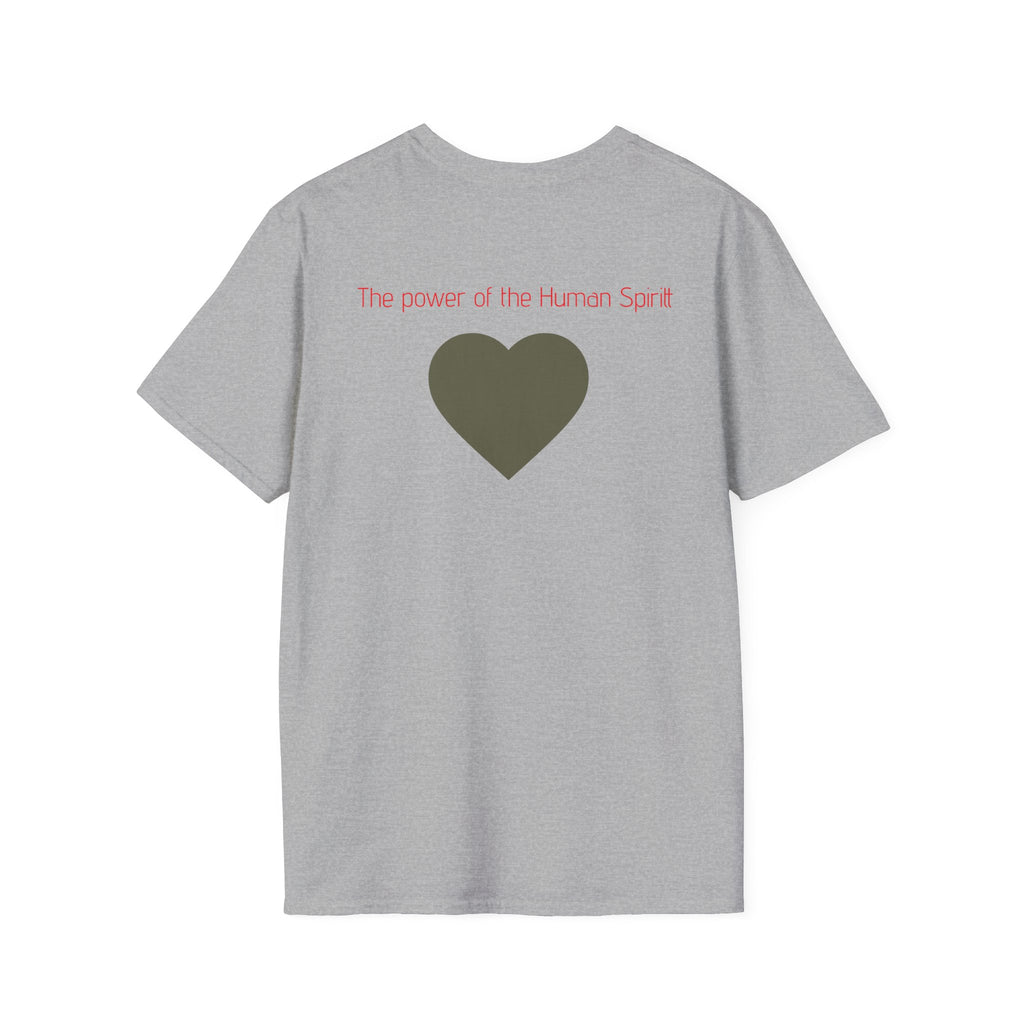 Human Spirit Fitness Tee – Motivational Gym Shirt