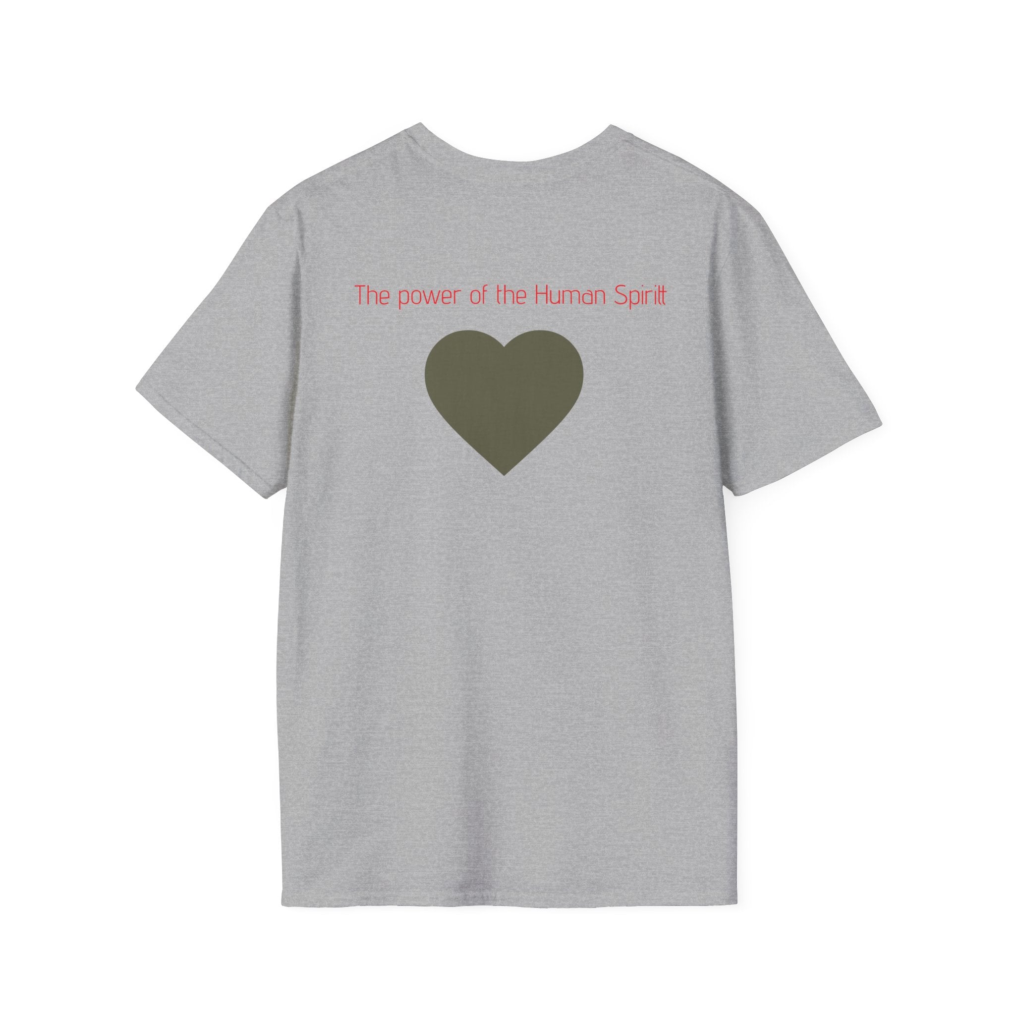 Human Spirit Fitness Tee – Motivational Gym Shirt