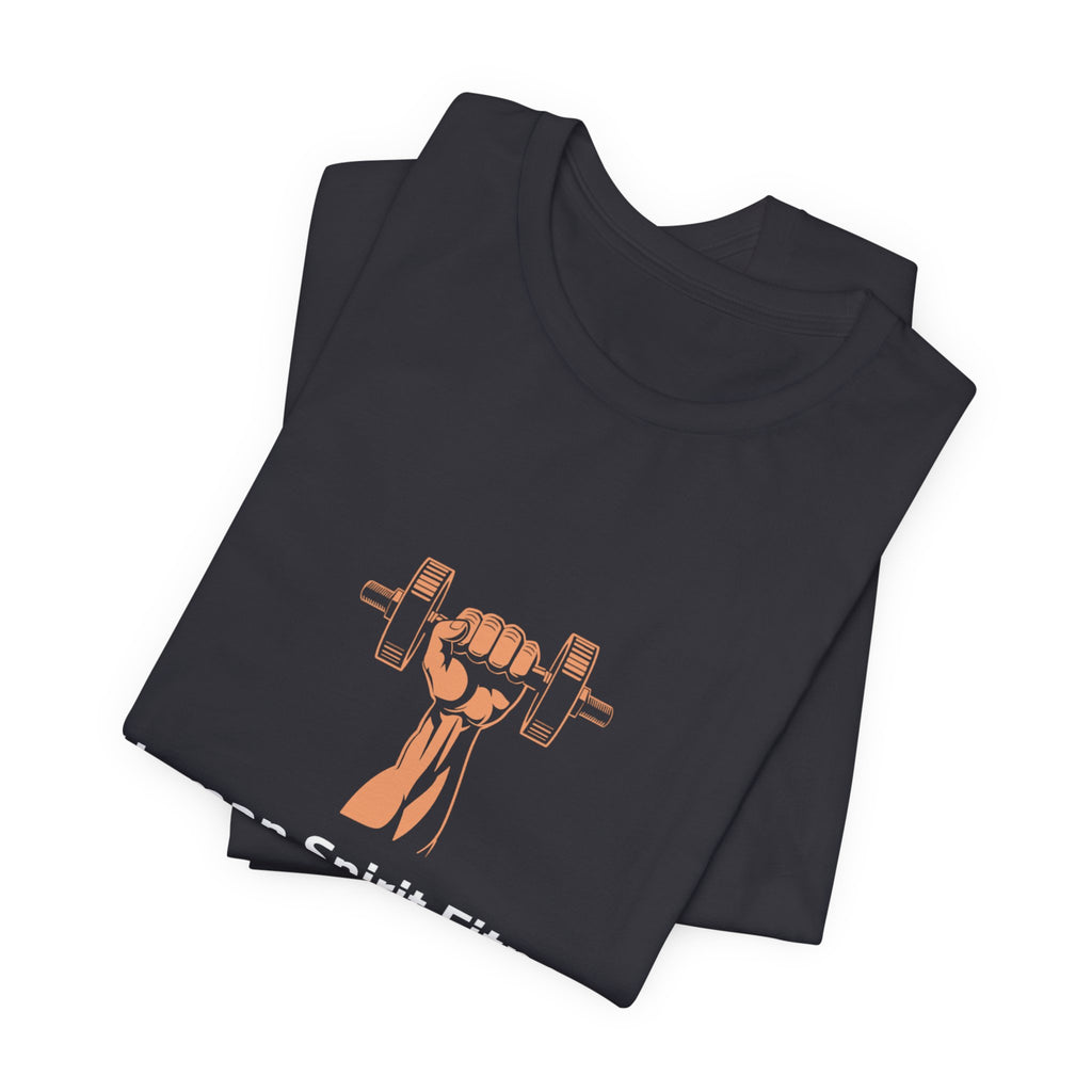 Human Spirit Fitness Unisex Tee - Body Mind Spirit Empowerment Shirt