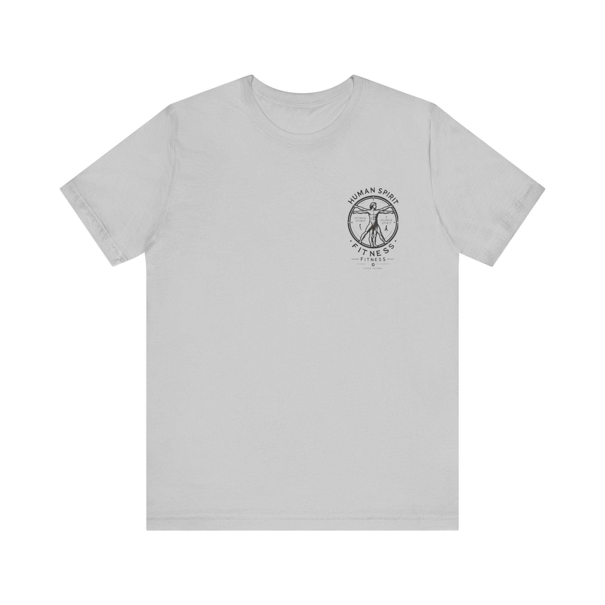 Unisex Fitness Graphic Tee - Human Spirit Design