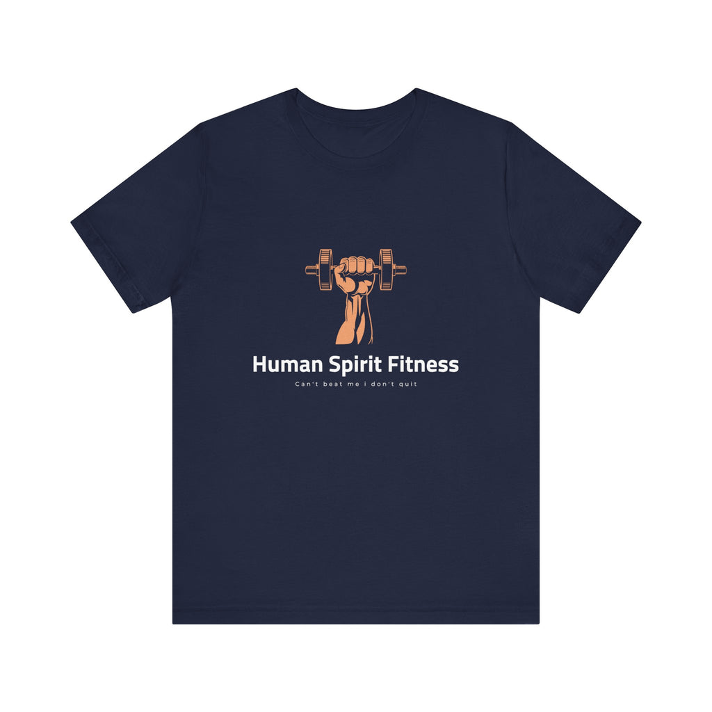 Human Spirit Fitness Unisex Tee - Body Mind Spirit Empowerment Shirt