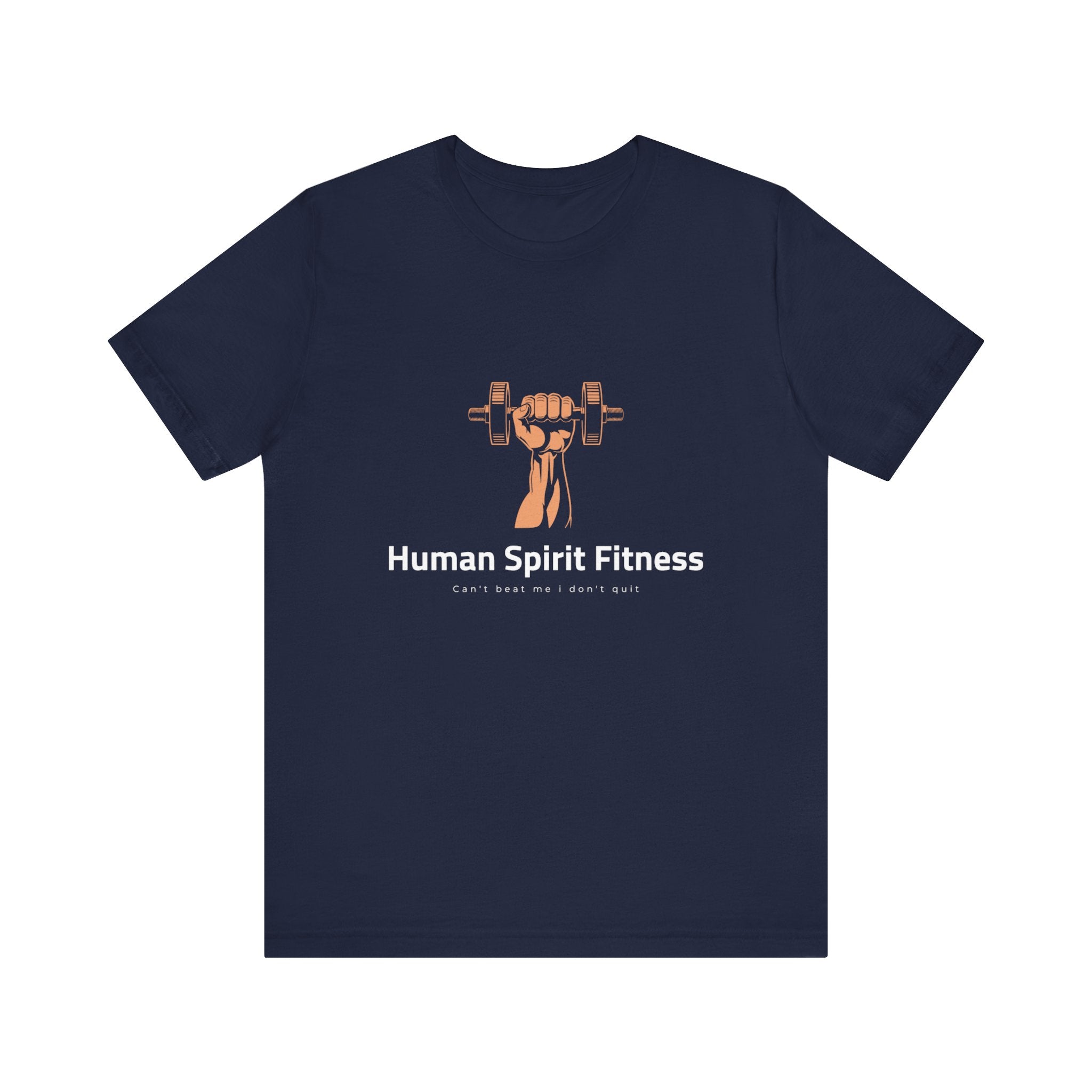 Human Spirit Fitness Unisex Tee - Body Mind Spirit Empowerment Shirt