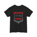 Welcome to the Grind Fitness Tee — Human Spirit Fitness Gym Shirt