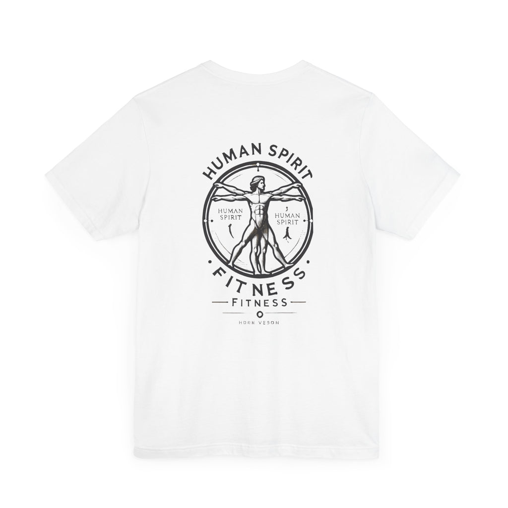 Unisex Fitness Graphic Tee - Human Spirit Design
