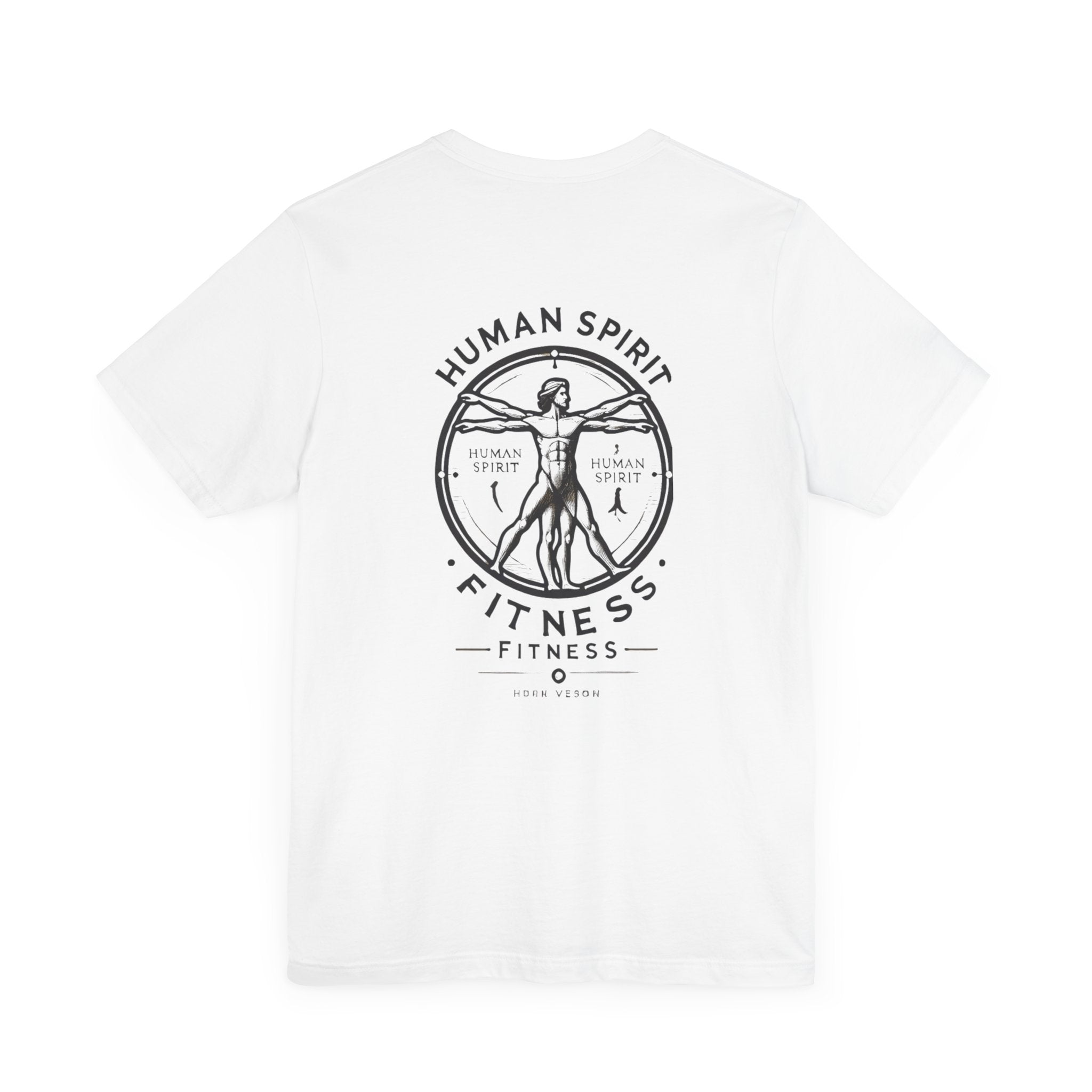 Unisex Fitness Graphic Tee - Human Spirit Design