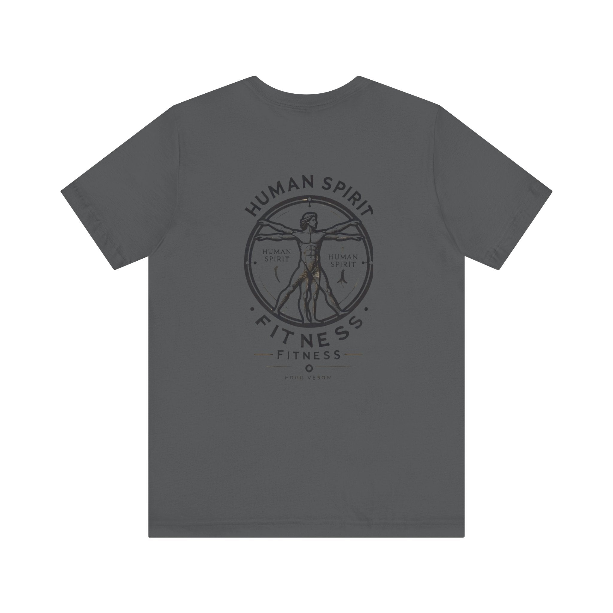 Unisex Fitness Graphic Tee - Human Spirit Design