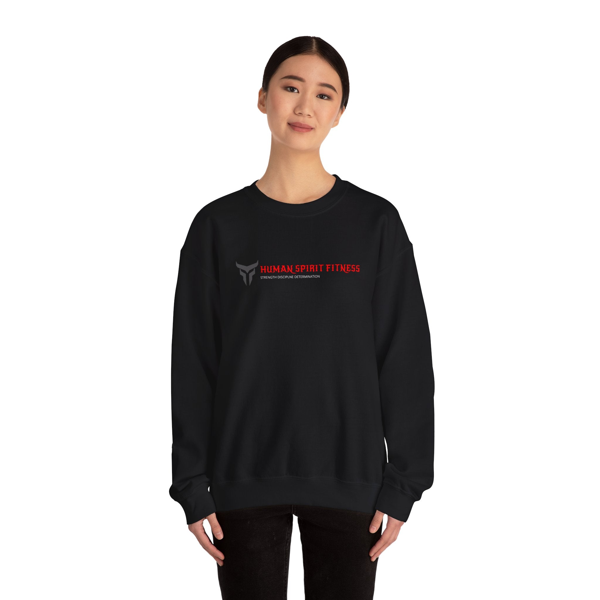 Human Spirit Fitness 'Stronger' Crewneck Sweatshirt