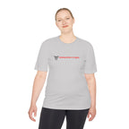 Human Spirit Fitness Moisture-Wicking Tee — "Raw Spirit Pure Power" Athletic Shirt