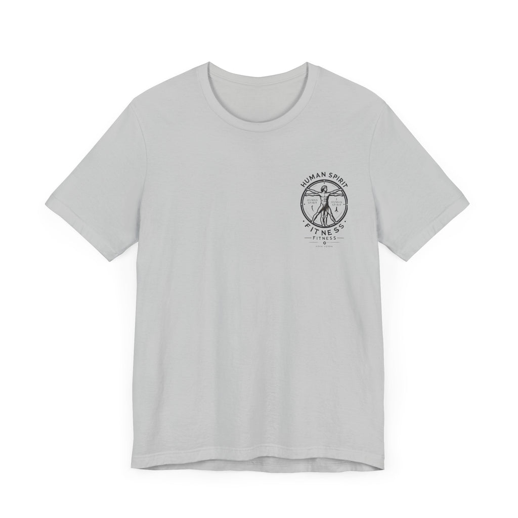 Unisex Fitness Graphic Tee - Human Spirit Design