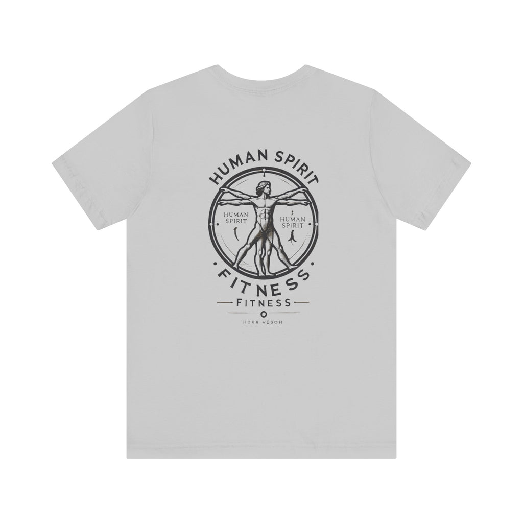 Unisex Fitness Graphic Tee - Human Spirit Design