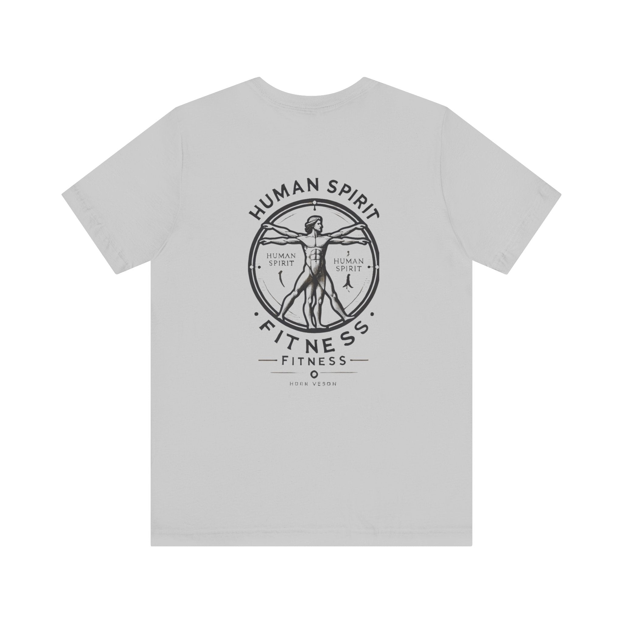 Unisex Fitness Graphic Tee - Human Spirit Design