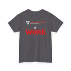 Workout T‑Shirt — 'Work' Spartan Spirit Fitness Gym Tee