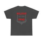 Welcome to the Grind Fitness Tee — Human Spirit Fitness Gym Shirt