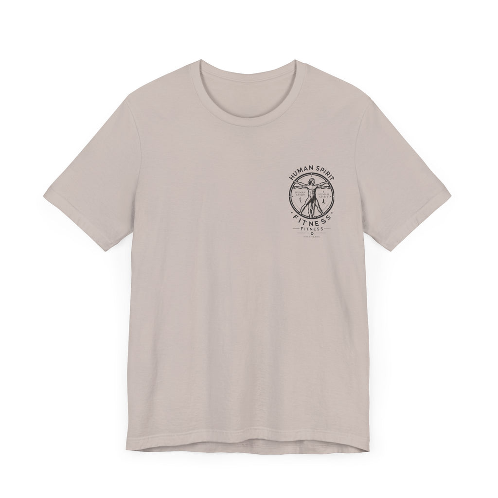 Unisex Fitness Graphic Tee - Human Spirit Design