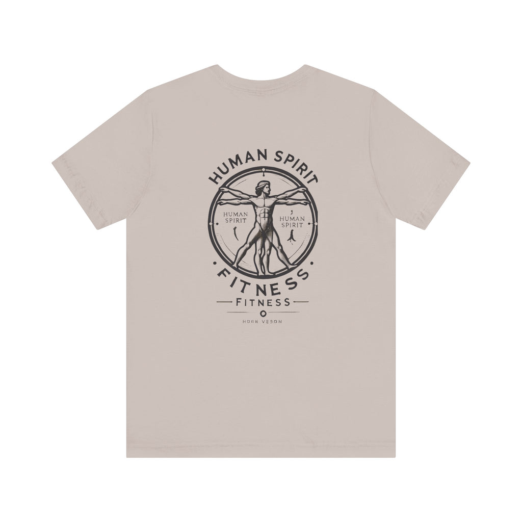 Unisex Fitness Graphic Tee - Human Spirit Design