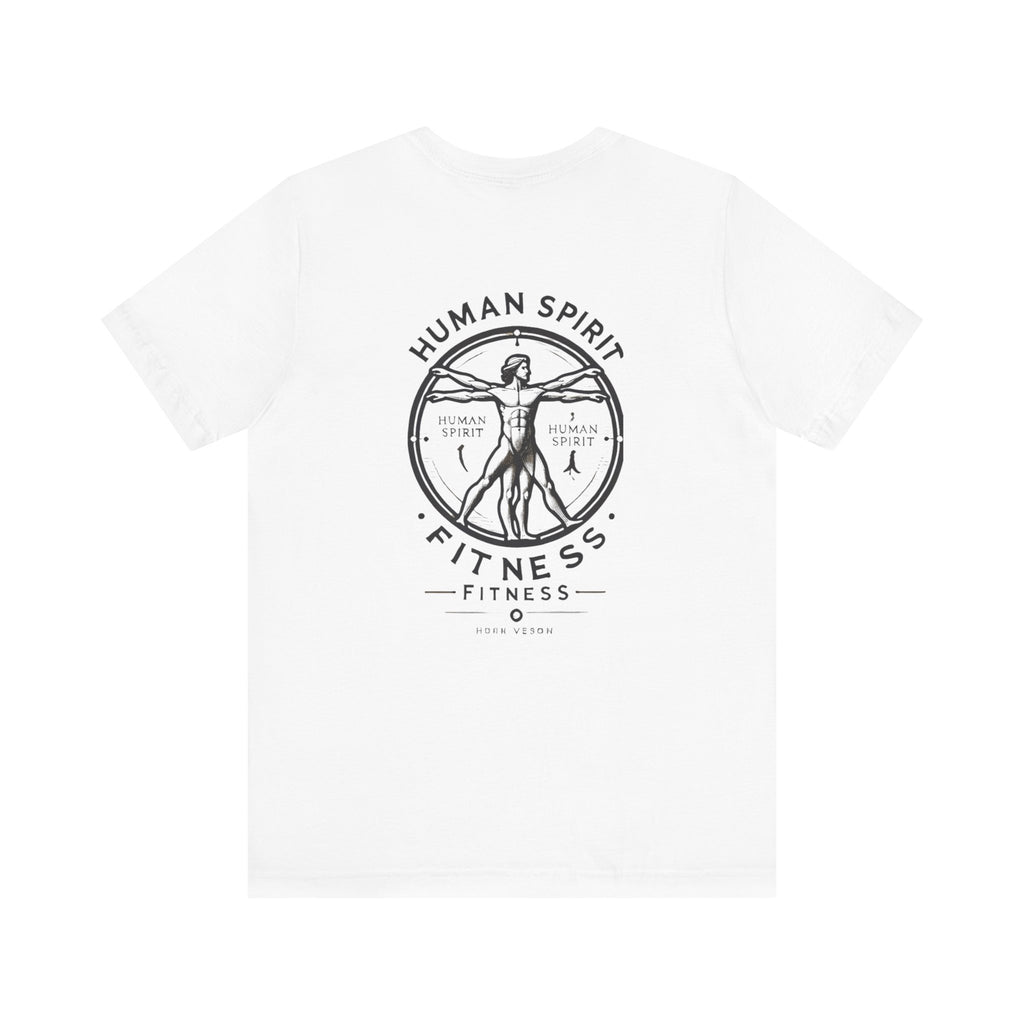 Unisex Fitness Graphic Tee - Human Spirit Design
