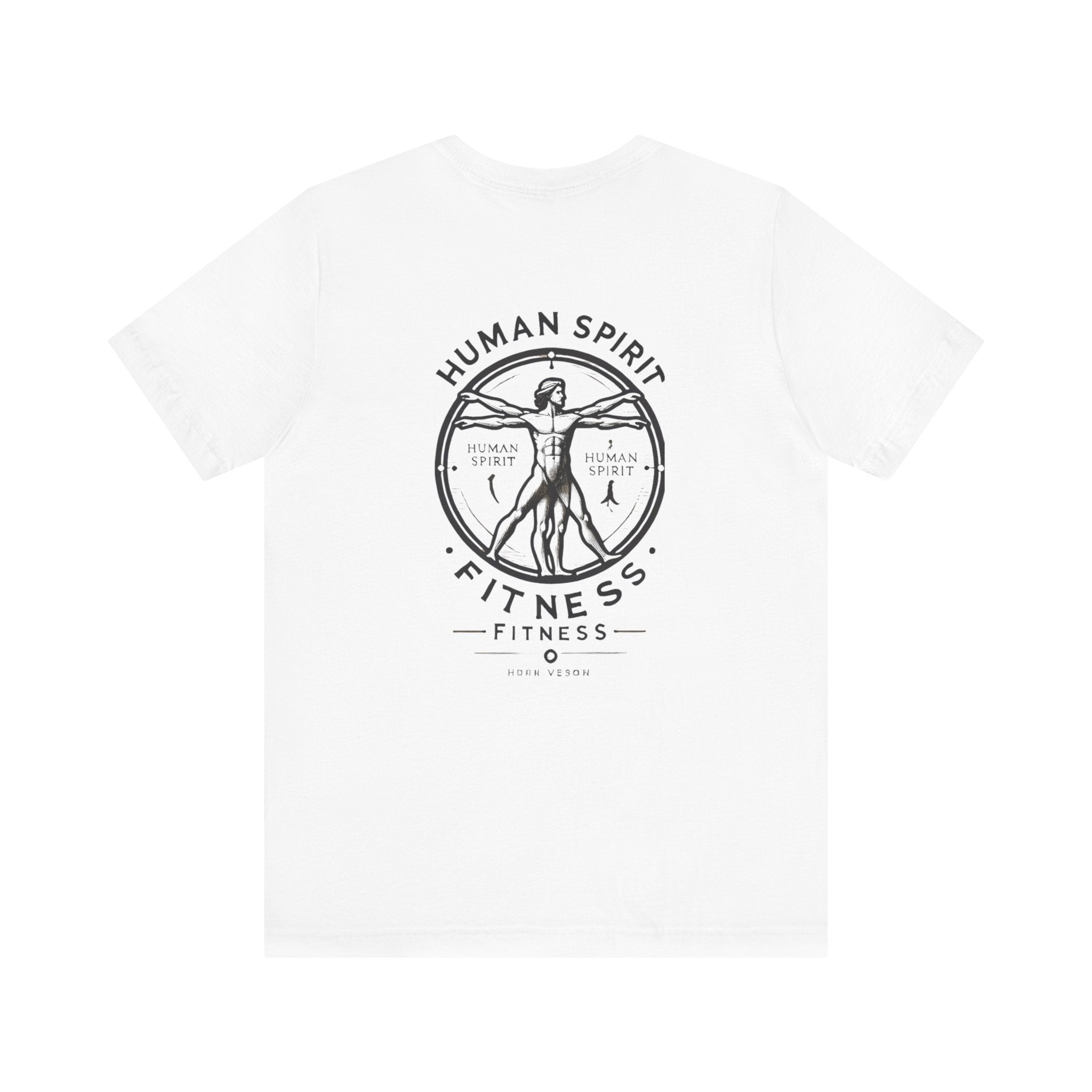 Unisex Fitness Graphic Tee - Human Spirit Design