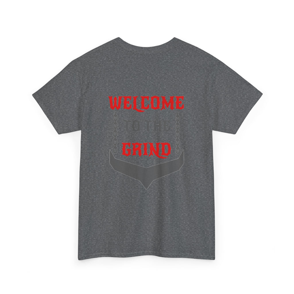 Welcome to the Grind Fitness Tee — Human Spirit Fitness Gym Shirt