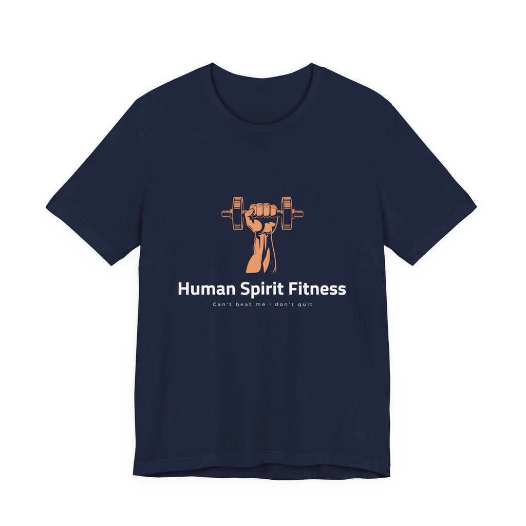 Human Spirit Fitness Unisex Tee - Body Mind Spirit Empowerment Shirt