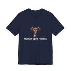 Human Spirit Fitness Unisex Tee - Body Mind Spirit Empowerment Shirt